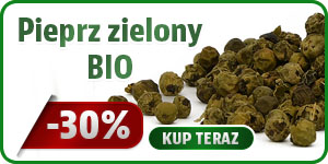 Pieprz zielony cały BIO 25g PROMOCJA -30%